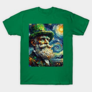 Gentleman in starry night T-Shirt